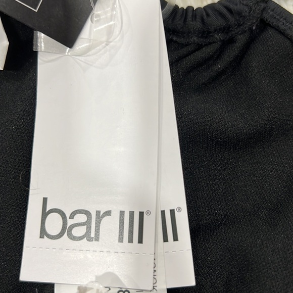 BAR III WOMEN'S TELL ME ABOUT IT STUD ONE-PIECE SWIMSUIT black - Picture 7 of 7